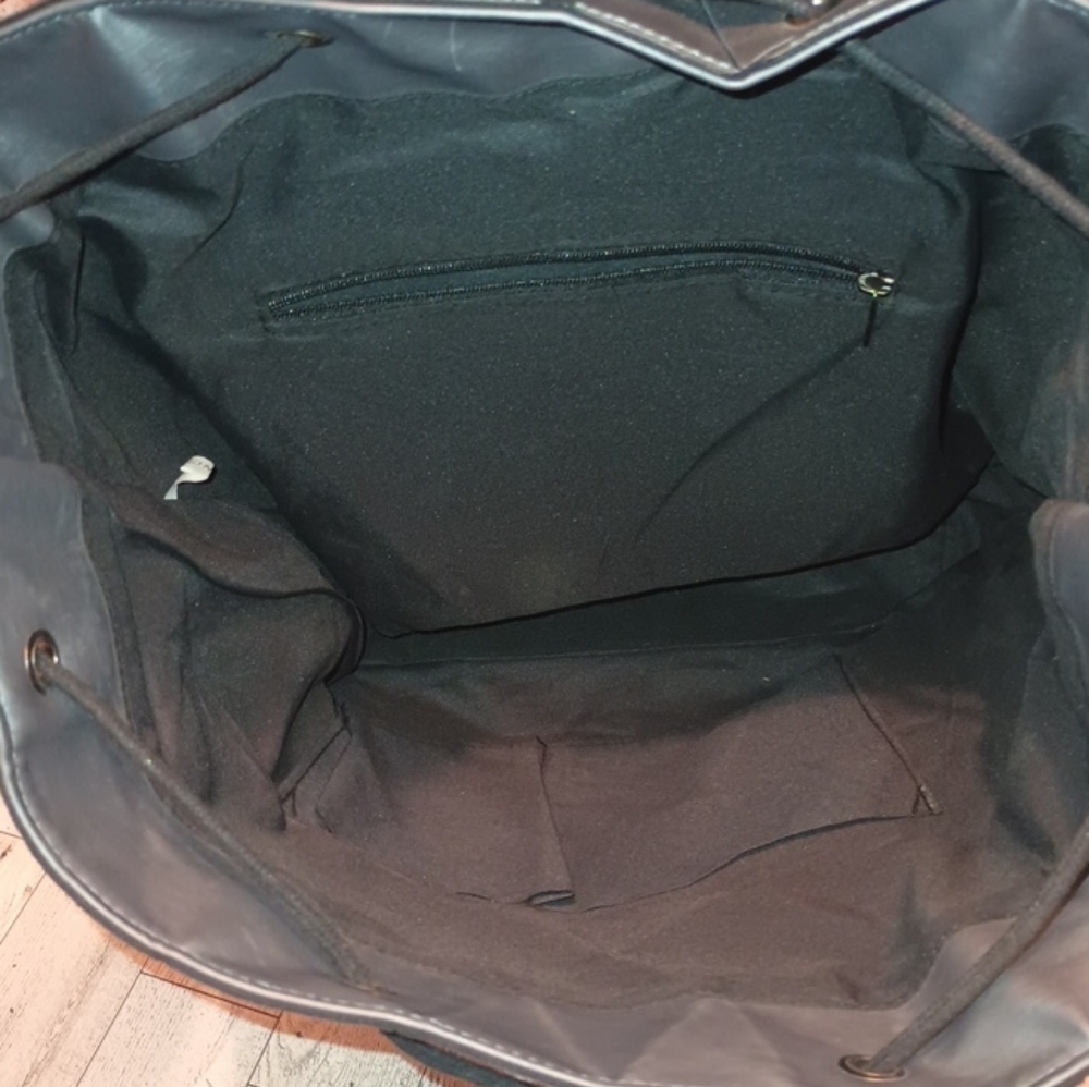 Geometric Slanted Triangle Backpack - image 5